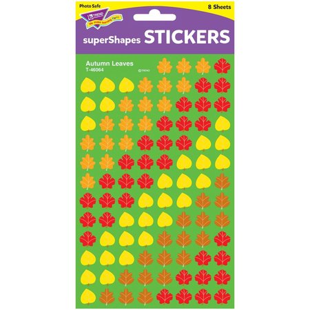 TREND ENTERPRISES Autumn Leaves superShapes Stickers, PK4800 T46064